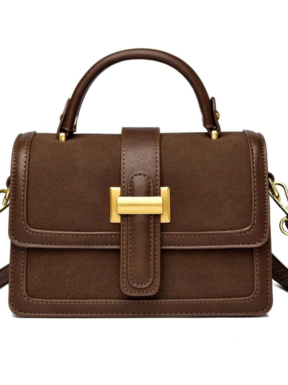 Crossbody Bag for Women, Top Handle Purse Small Designer Handbag